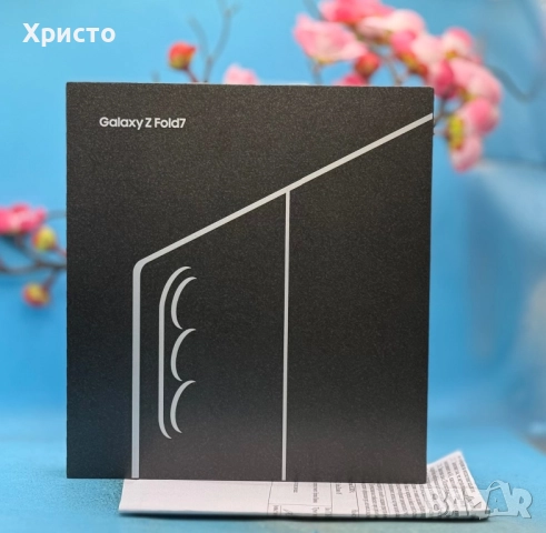 НОВ!!! Samsung Galaxy Z Fold7, 12GB RAM, 256GB, 5G, Blue Shadow + оригинален адаптер , снимка 4 - Samsung - 52940643