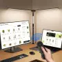 NGTeco LED настолна лампа с 2+1 светлинни ленти и дистанционно, снимка 1
