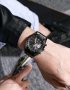 Мъжки водоустойчив черен часовник , снимка 5