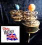 Модел от месинг Orrery/Tellurion слънчева система планети, снимка 1