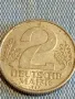 Две монети 1 Дойче марка 1956г. - 2 Дойче марки 1957г. ГДР редки за КОЛЕКЦИОНЕРИ 49541, снимка 7