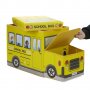 Детски автобус за игра сгъваема табуретка, снимка 4