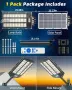 Gefolly SL-7200W соларна LED лампа 6500 K, IP67, с датчик, снимка 7
