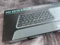 Мултимедийна клавиатура Logitech - MX Keys S Plus, безжична, Graphite, снимка 1