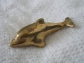 Стара бронзова фигура Делфин, снимка 1 - Антикварни и старинни предмети - 38623351