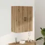 vidaXL Стенни шкафове, дъб артизан, 69,5x34x90 см, снимка 2