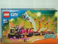 Продавам лего LEGO CITY 60357 - Каскадьорски камион и предизвикателство с огнен пръстен, снимка 1 - Образователни игри - 40625096