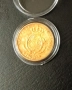 Позлатена испанска монета в капсула, снимка 3
