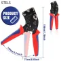 Клещи за кримпване на кабелни накрайници STELS YE 16-4H, 0.08 ÷ 16 мм² , снимка 11