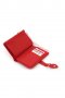 Дамски червен портфейл, Мека изкуствена кожа, снимка 4