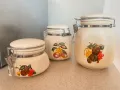 Комплект 3 бр буркани за подправки, съхранение със закопчалка, снимка 3