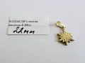 Златна висулка 0.88гр 03242-26, снимка 1