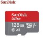Карта памет SanDisk Ultra microSDXC 128GB + SD Adapter, снимка 1 - Карти памет - 41462010
