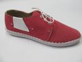 Намалена цена !!! Български спортни детски обувки естествена кожа в цвят корал, снимка 1 - Дамски ежедневни обувки - 35845616