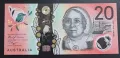 Австралия
.20 долара.
2019 година. 
Полимер.
UNC., снимка 1