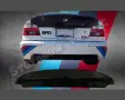 заден спойлер тип CSL BMW E39 седан, снимка 2