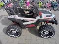 SAFARI двуместен акумулаторен джип JAKARTA 4x4 бял, снимка 4