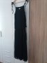 Дълга черна лятна рокля , снимка 1 - Рокли - 41116901