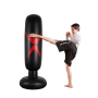 PVC Надуваема боксова круша 160 см, за деца и възрастни, с подсилена основа, снимка 1 - Фитнес уреди - 44555307