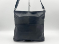Модерна дамска чанта от естествена к. в класически прав дизайн 36/35см, снимка 1 - Чанти - 44743254
