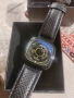 мъжки автоматичен часовник тип скелетон, снимка 3