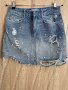 Zara дънкова пола, снимка 1 - Поли - 41419759