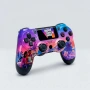 Безжичен джойстик за PS4 с тъчпад, вибрация и LED осветление – FC25 / GTA дизайн, снимка 2