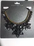 Красиво дамско черно колие , снимка 4