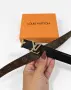 Louis Vuitton двулицев колан естествена кожа в кутия, снимка 4