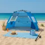 Автоматична палатка Muhler за плаж, 235х130xH135 см, снимка 6