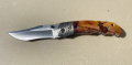 Сгъваем ловен нож Русия -Ст.65х13 ; размери 95х215, снимка 1 - Ножове - 44748627