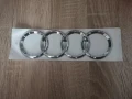 сребриста емблема за Ауди Audi 21.6 см, снимка 2