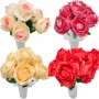Елегантни изкуствени букети от рози – идеални за декорация и подарък, снимка 1
