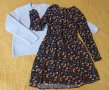 Рокля Lidl и пуловер  Zara, снимка 1 - Детски рокли и поли - 42269972