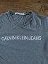 CALVIN KLEIN JEANS - страхотна мъжка тениска ХС, снимка 3