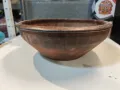 Стара керамична купа с печат 30/11 см, снимка 2