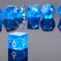 HKDZ DND Комплект зарове Resin Dice с кутия и чанта за зарове, снимка 2