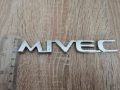 Емблеми надписи Мицубиши Mitsubishi Мивек MIVEC, снимка 2