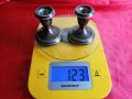 Комплект Английски СРЕБЪРНИ Свещници  123гр., снимка 7