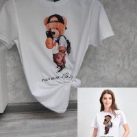 Polo bear t shirt man and woman дамски и мъжки тениски , снимка 6 - Тениски - 41096343