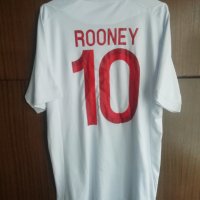 England Wayne Rooney Англия Рууни футболна тениска фланелка , снимка 1 - Тениски - 41699566