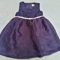 рокля 92 в лилаво, снимка 2 - Бебешки рокли - 34759507