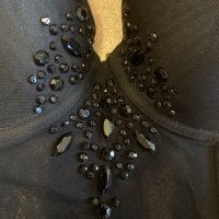 Красив секси черен корсет с камъни H&M нов , снимка 4 - Корсети, бюстиета, топове - 35787631