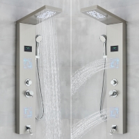 Хидромасажен душ панел Детиан,дисплей,ЛЕД светлини-БЕЗПЛАТНА ДОСТАВКА, снимка 2 - Душове - 36043328