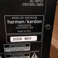 Ресийвър Harman/Kardon AVR 135/230, снимка 8 - Ресийвъри, усилватели, смесителни пултове - 40629636