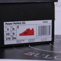 Adidas Power Perfect 3 Мъжки Обувки за Силови Спортове с Платформа, снимка 15 - Спортни обувки - 34438600