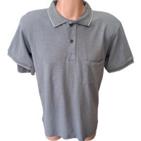Мъжка тениска с яка и джоб - код 866, снимка 1 - Тениски - 40349099