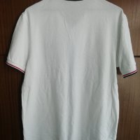 Fred Perry Polo оригинална бяла мъжка поло тениска Фред Пери XL, снимка 2 - Тениски - 42037775