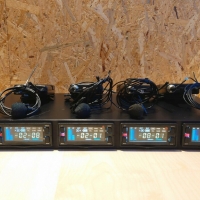 Beyerdynamic Opus 800MF 4x hand transmitter 4x Bodypack Transmitter 4x MU-53 пълен безжичен комплект, снимка 14 - Микрофони - 36074321