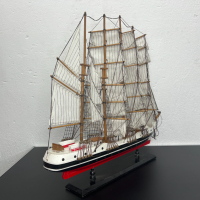 Огромен модел на кораб №5189, снимка 3 - Антикварни и старинни предмети - 44651280